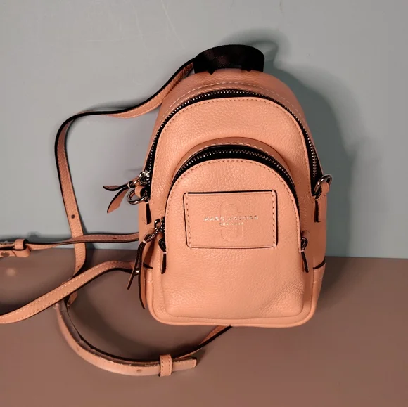 Marc Jacobs Pink Mini Convertible Backpack